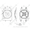 Kühlerlüfter für ALFA ROMEO 147 ALFA